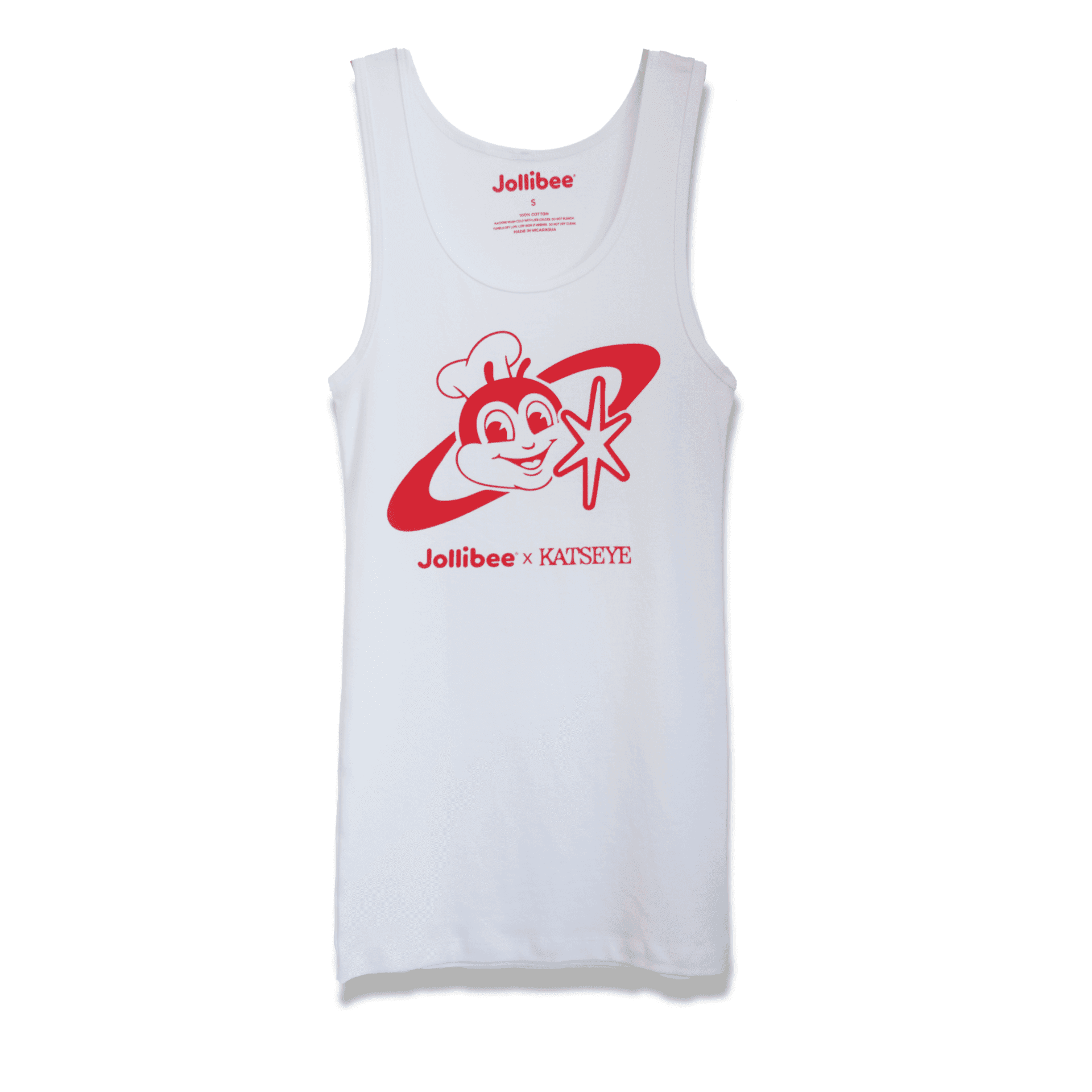 Jollibee x KATSEYE Shared Dream Tank Top on a white background