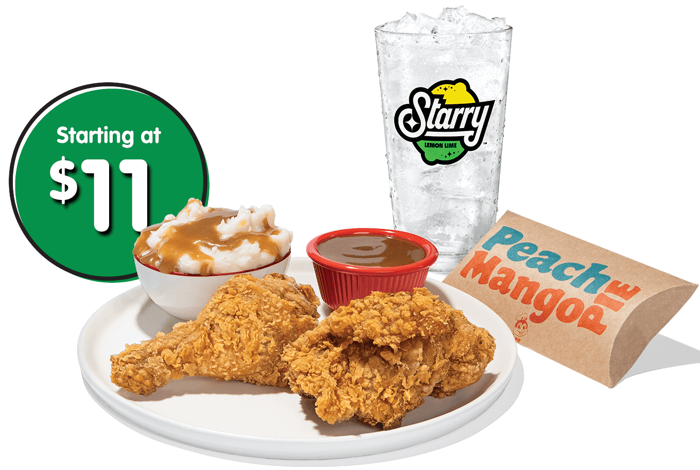 2pc Chickenjoy Meal Deal Starting at $11
